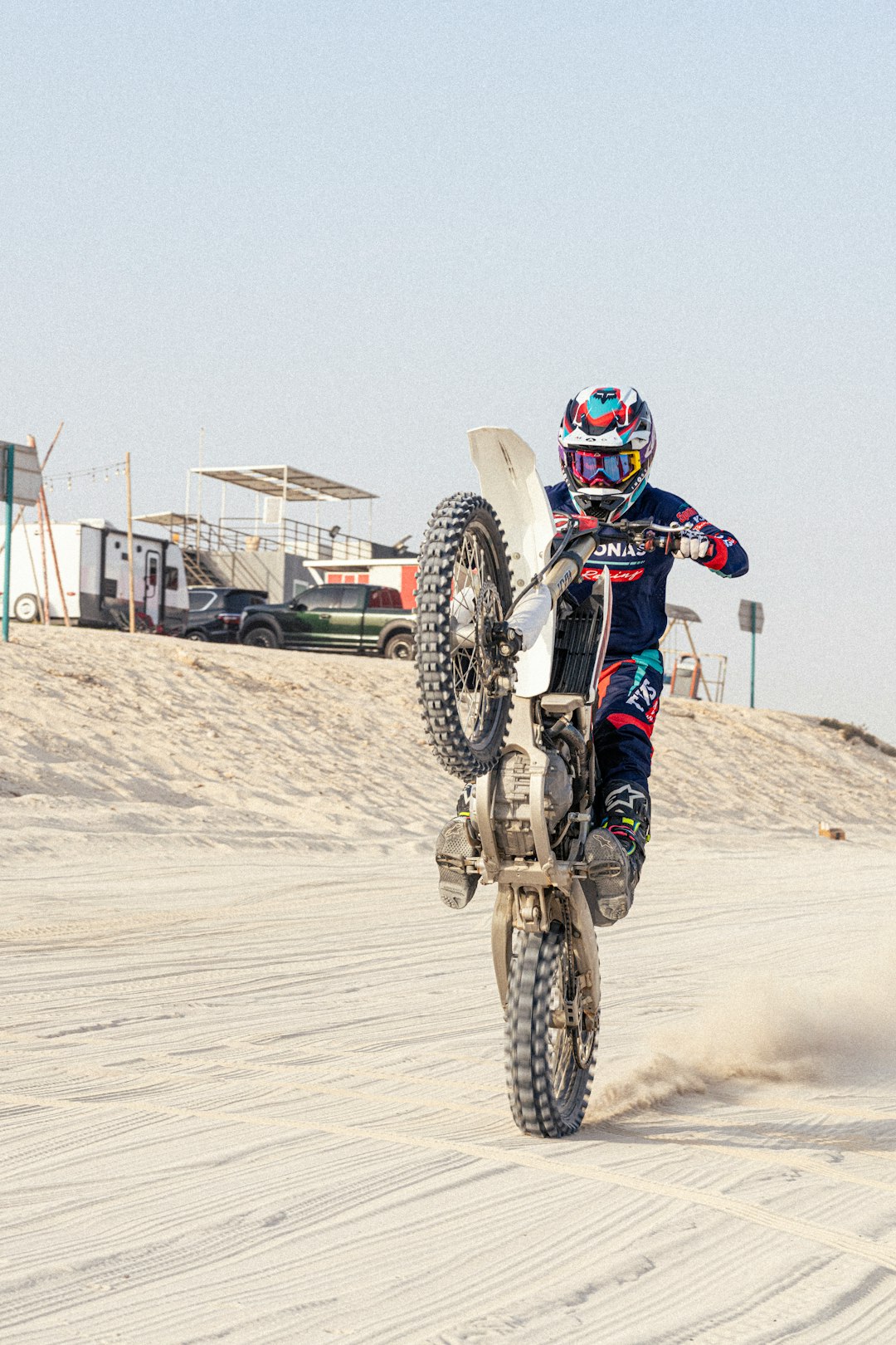 Electric dirt bike Dubai desert riding