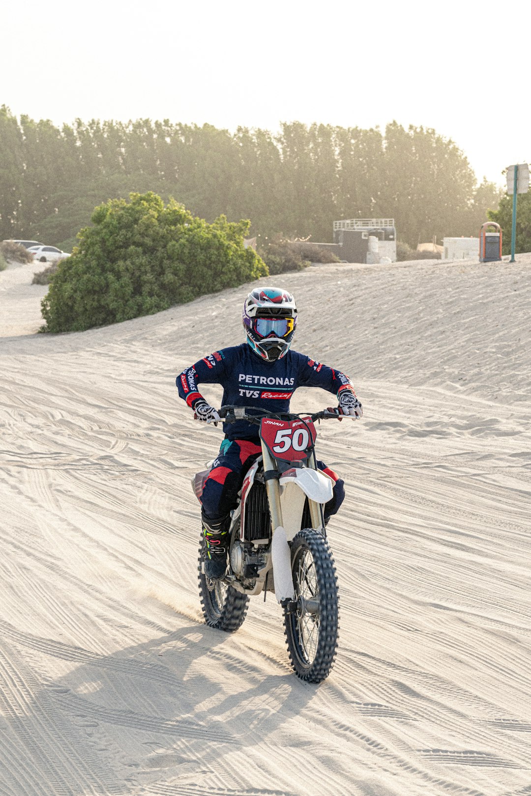 Electric dirt bike Dubai desert riding