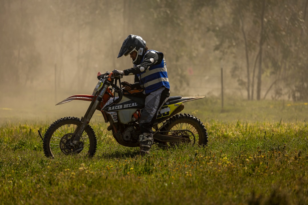 Electric dirt bike size comparison rider