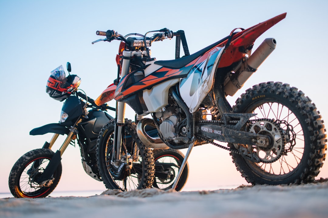 Cleaning electric dirt bike sand maintenance